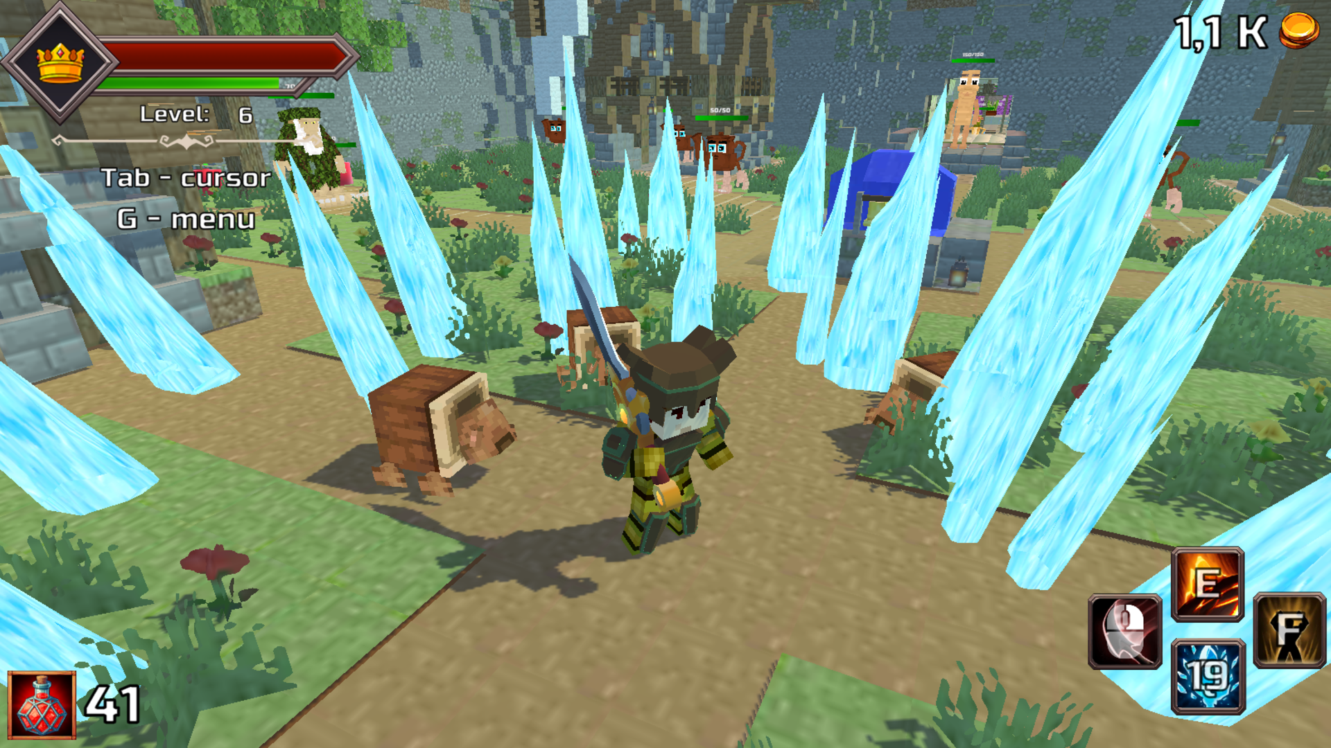 Noob vs Brainrot: RPG Slasher screenshot 9