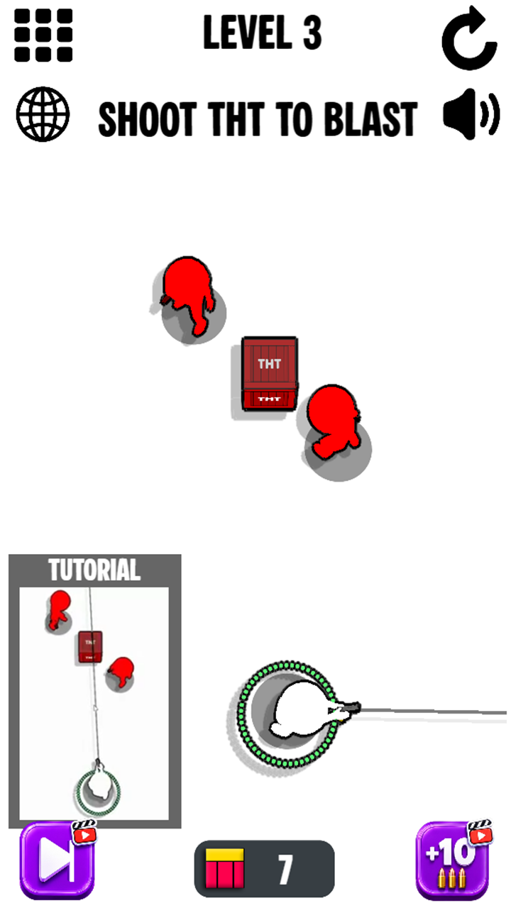 SpinyShot 3D screenshot 5