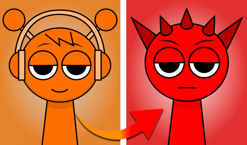 Merge Sprunki game cover
