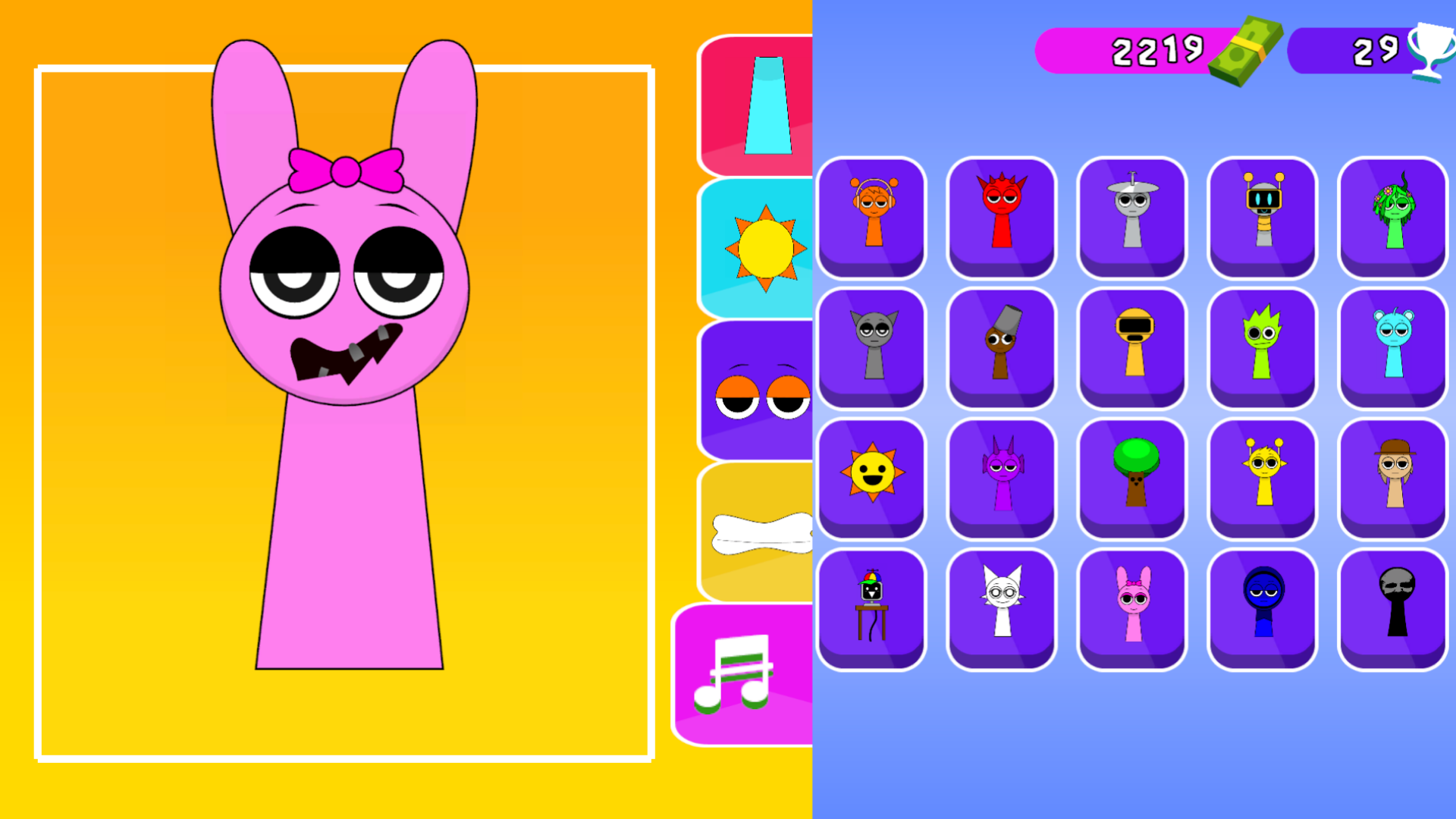 Create Sprunki screenshot