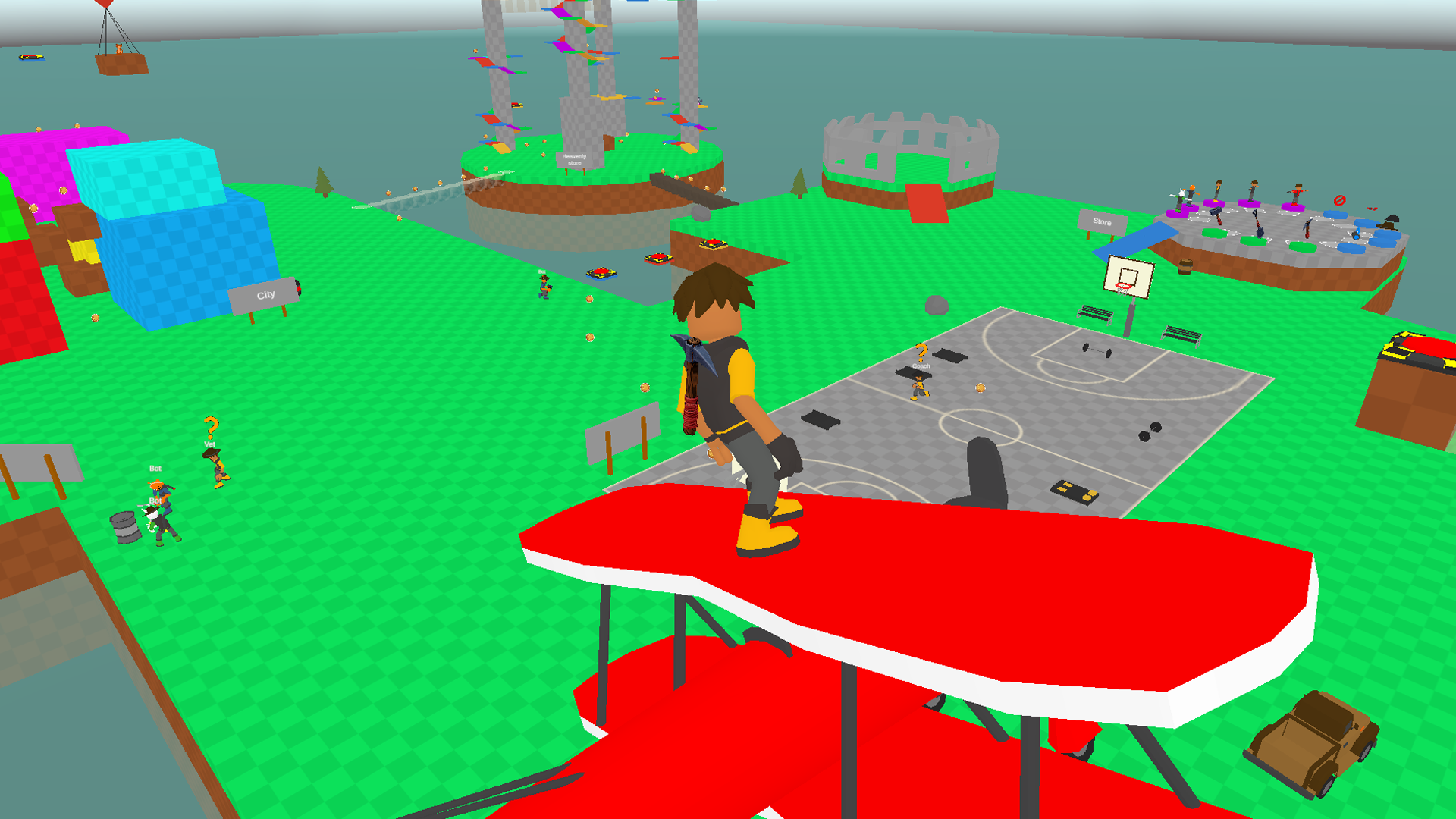 Obby and Sprunki: Playground screenshot