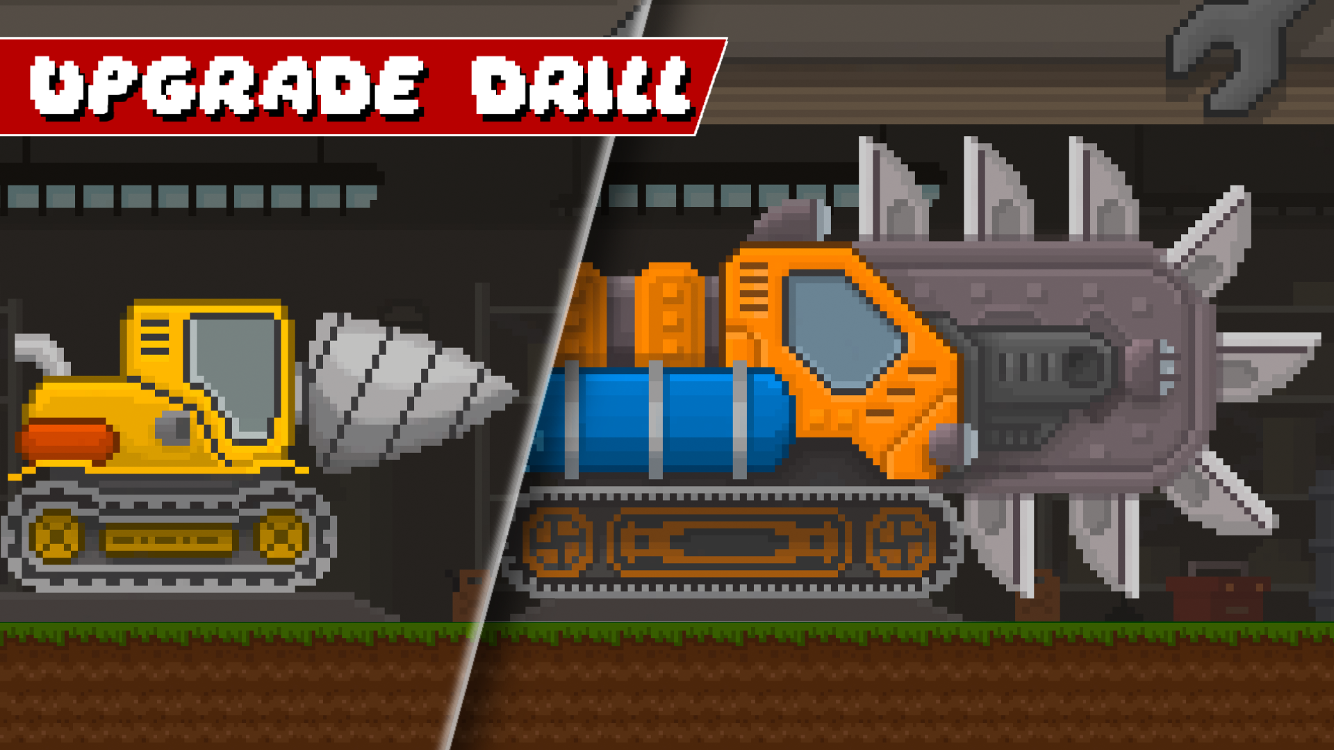 Noob Digger. Pro Drill Miner — screenshot 1