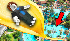 Robby: Slide Down the Water Slide