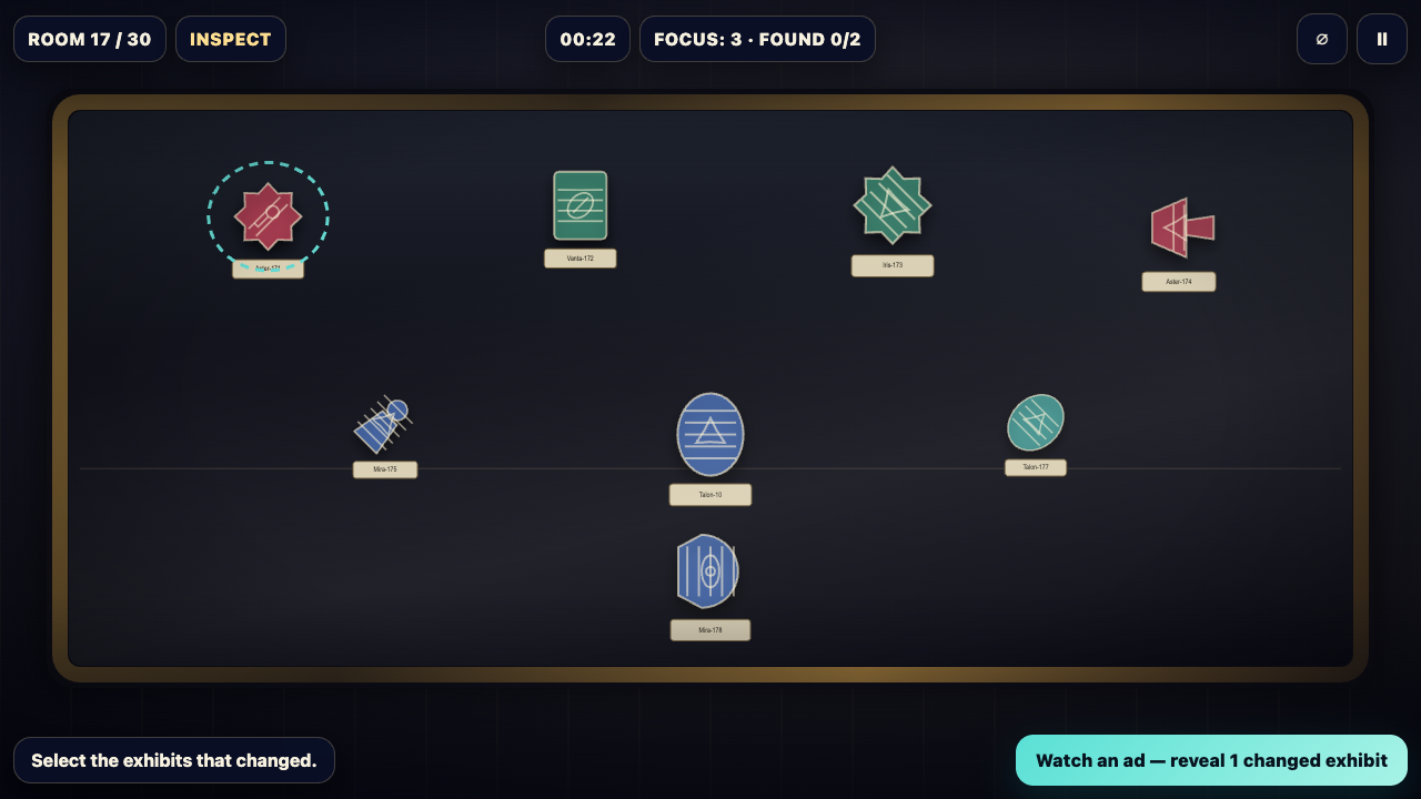 Exhibit Afterhours — screenshot 1