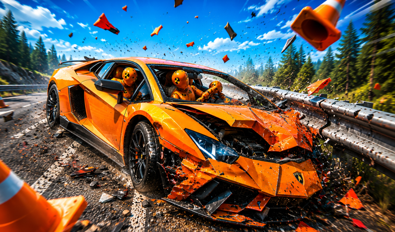 BMG: Crash Test Car game cover