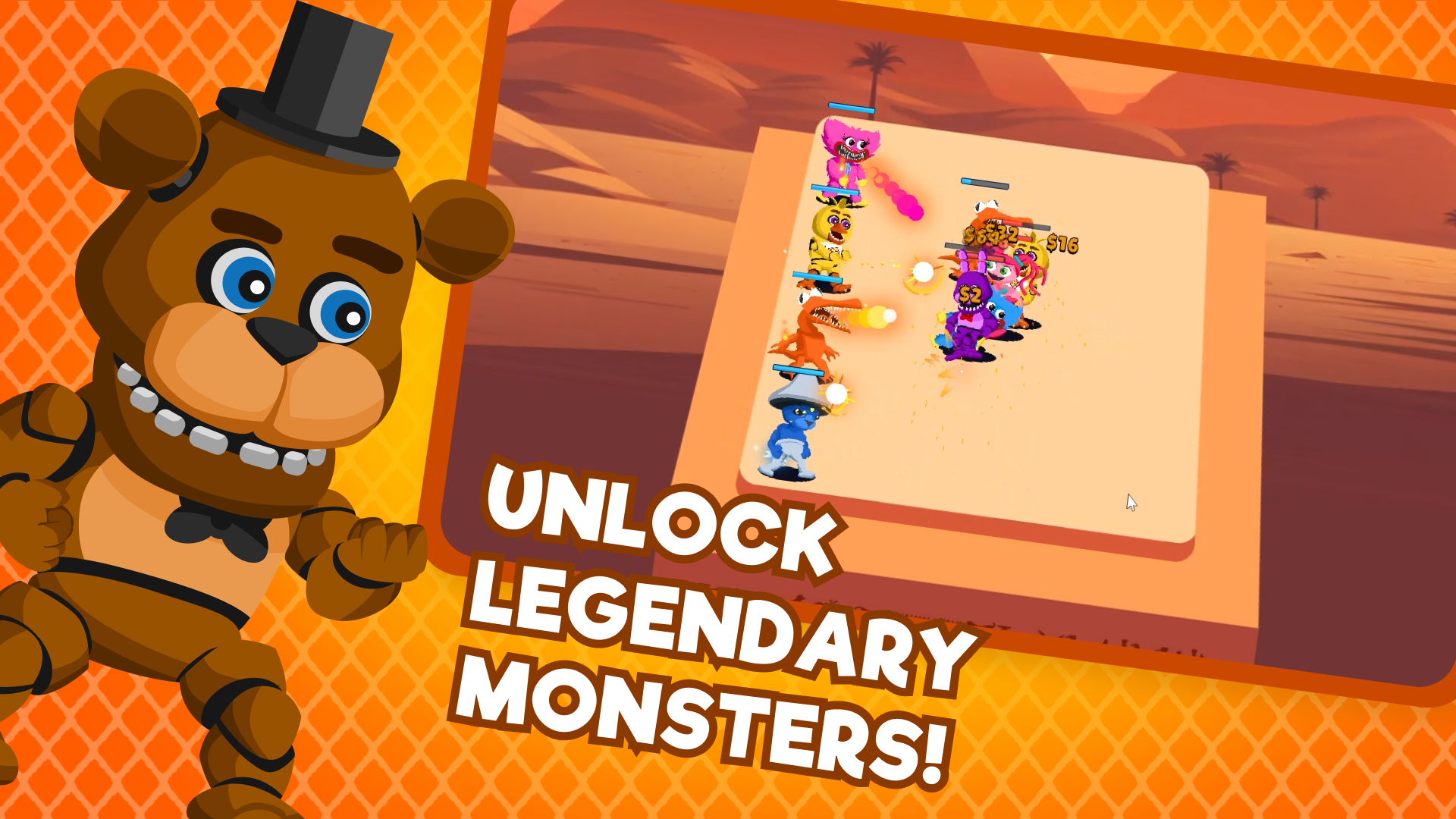 Merge Monsters 2D screenshot