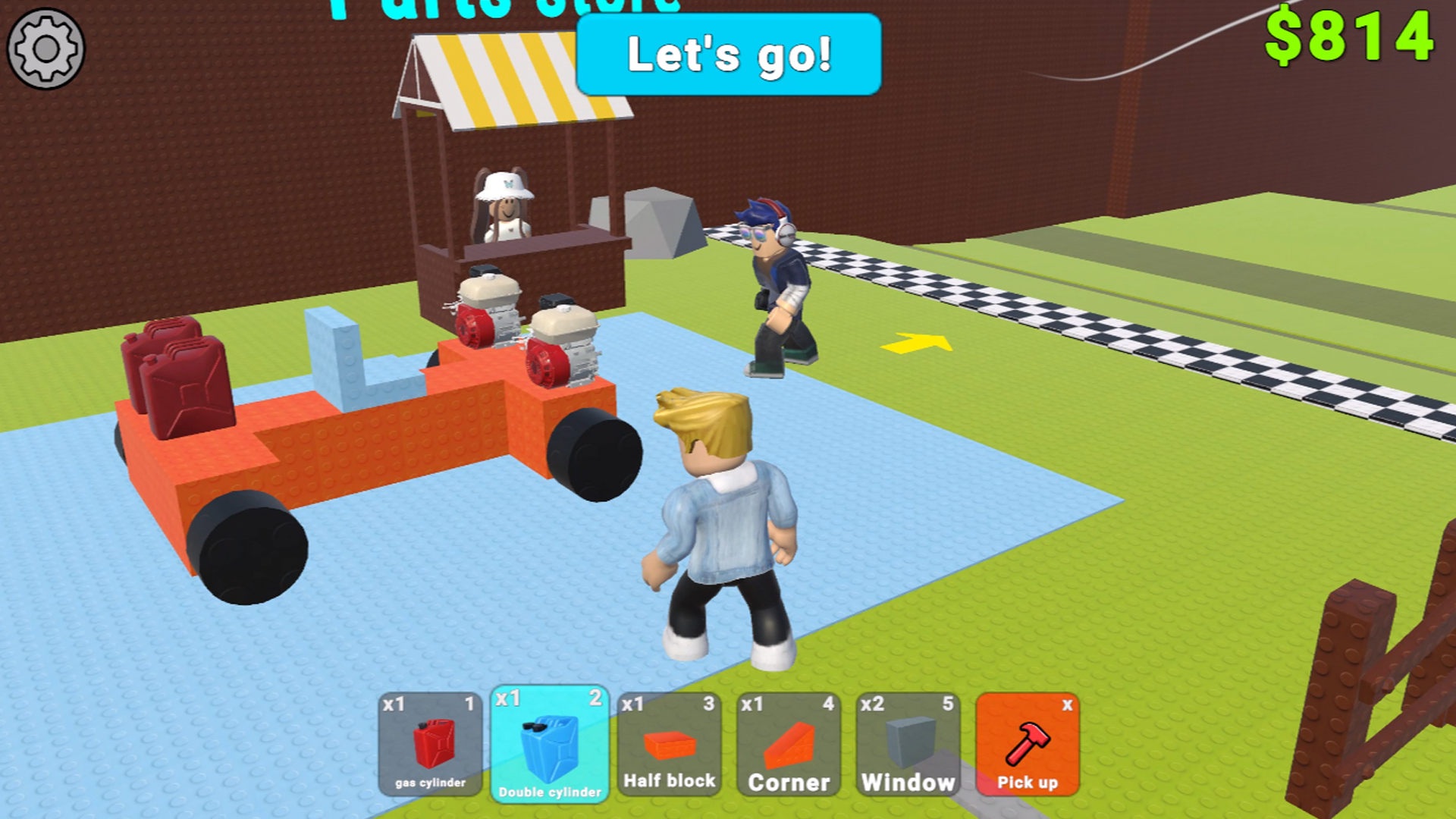 Build your car screenshot