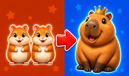 Merge the animals: Your farm!