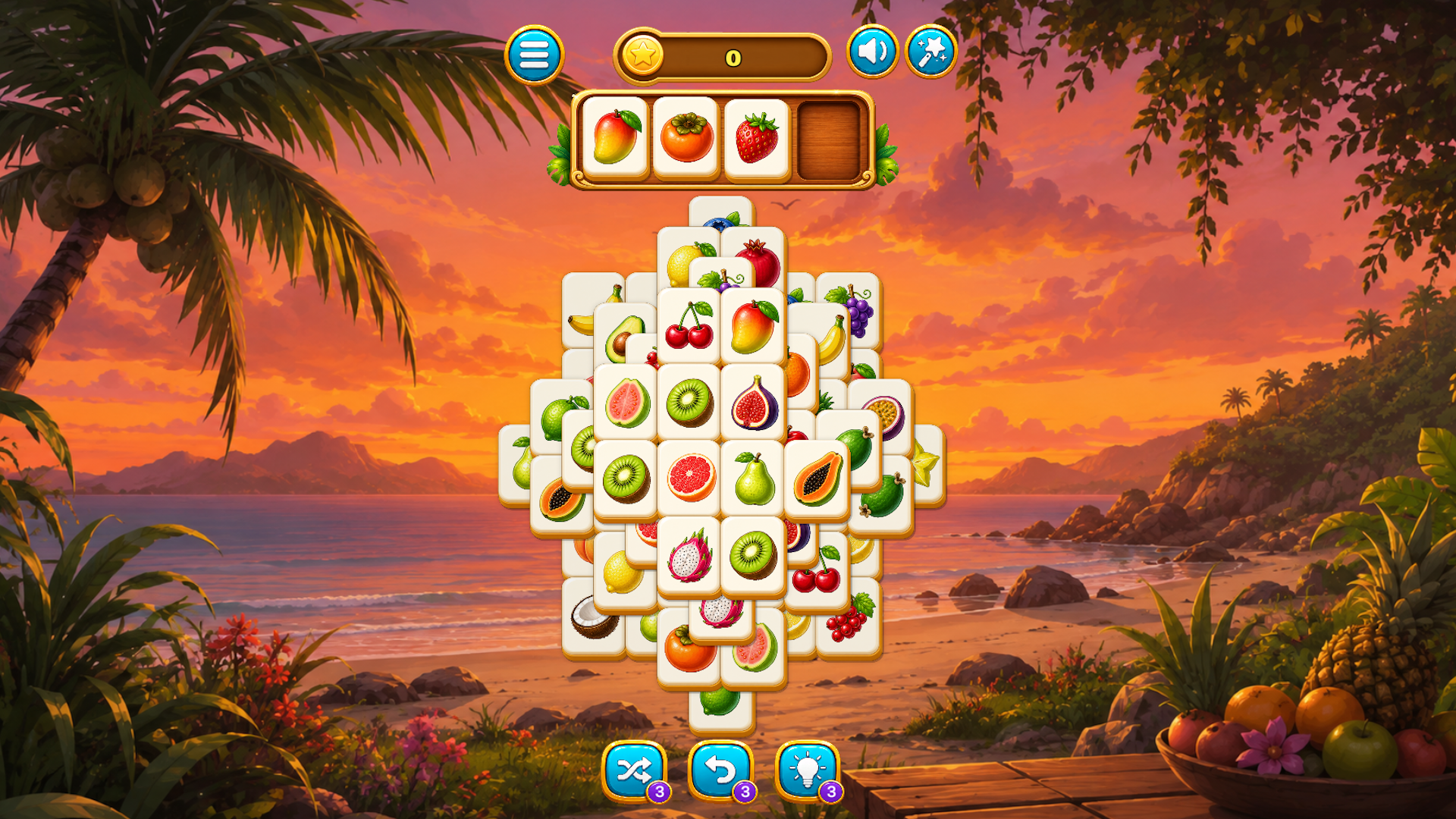 Mahjong: Fruity Mix — screenshot 3