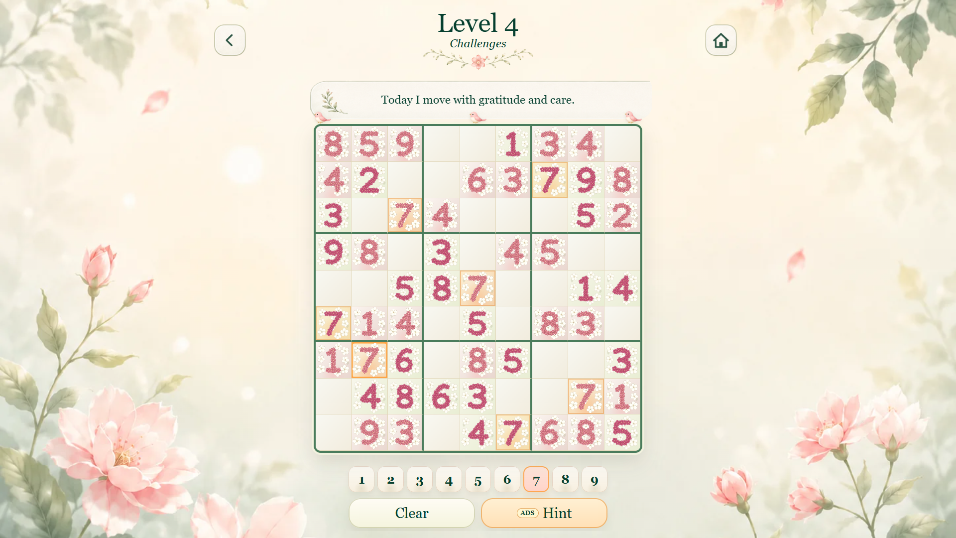 Flower Sudoku screenshot 6