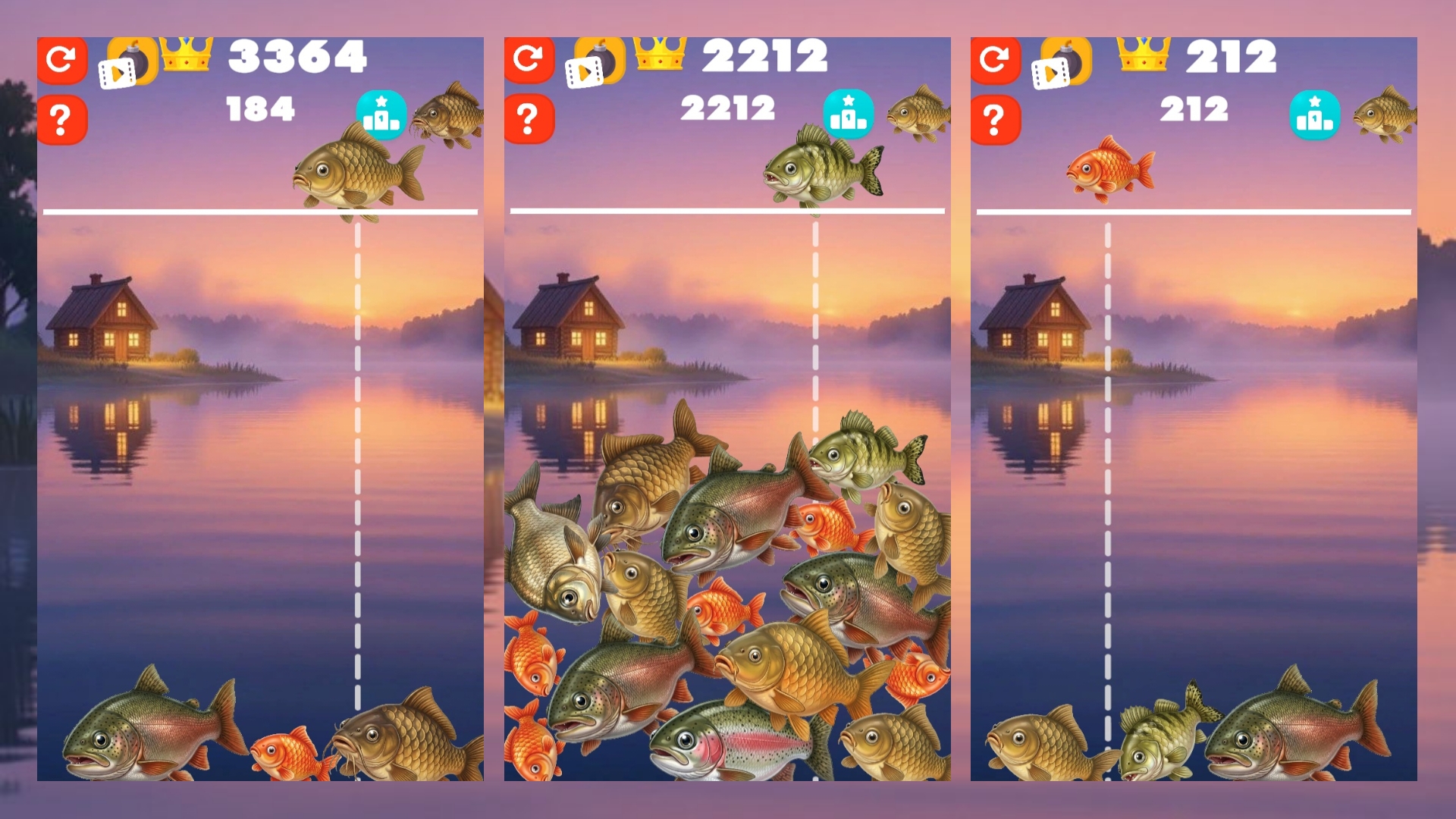 Connect the fish: find the sturgeon! — screenshot 2