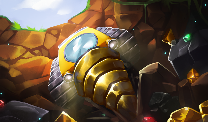 King of drilling gold rush game cover