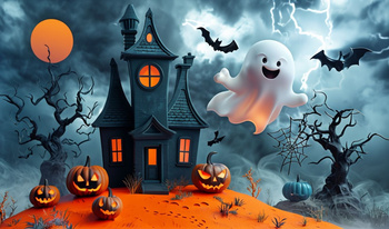 Halloween ghosts