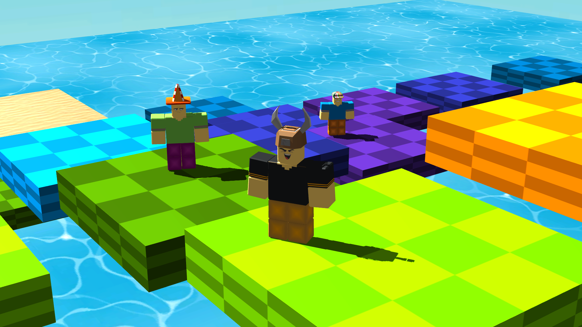 Escape from the water! Robby screenshot