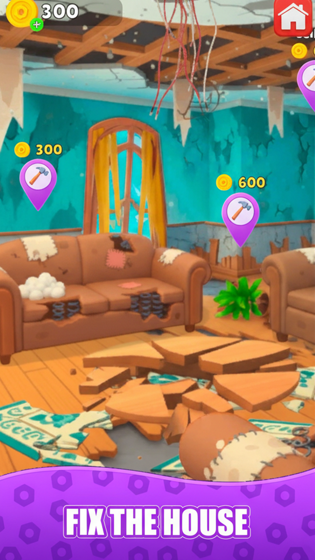 Sorting Nuts and Bolts by Color: Home Repair screenshot 7