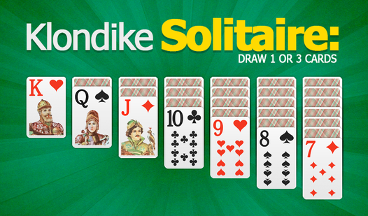 Klondike Solitaire: Draw 1 or 3 cards (by Old Singleton): Play Online ...