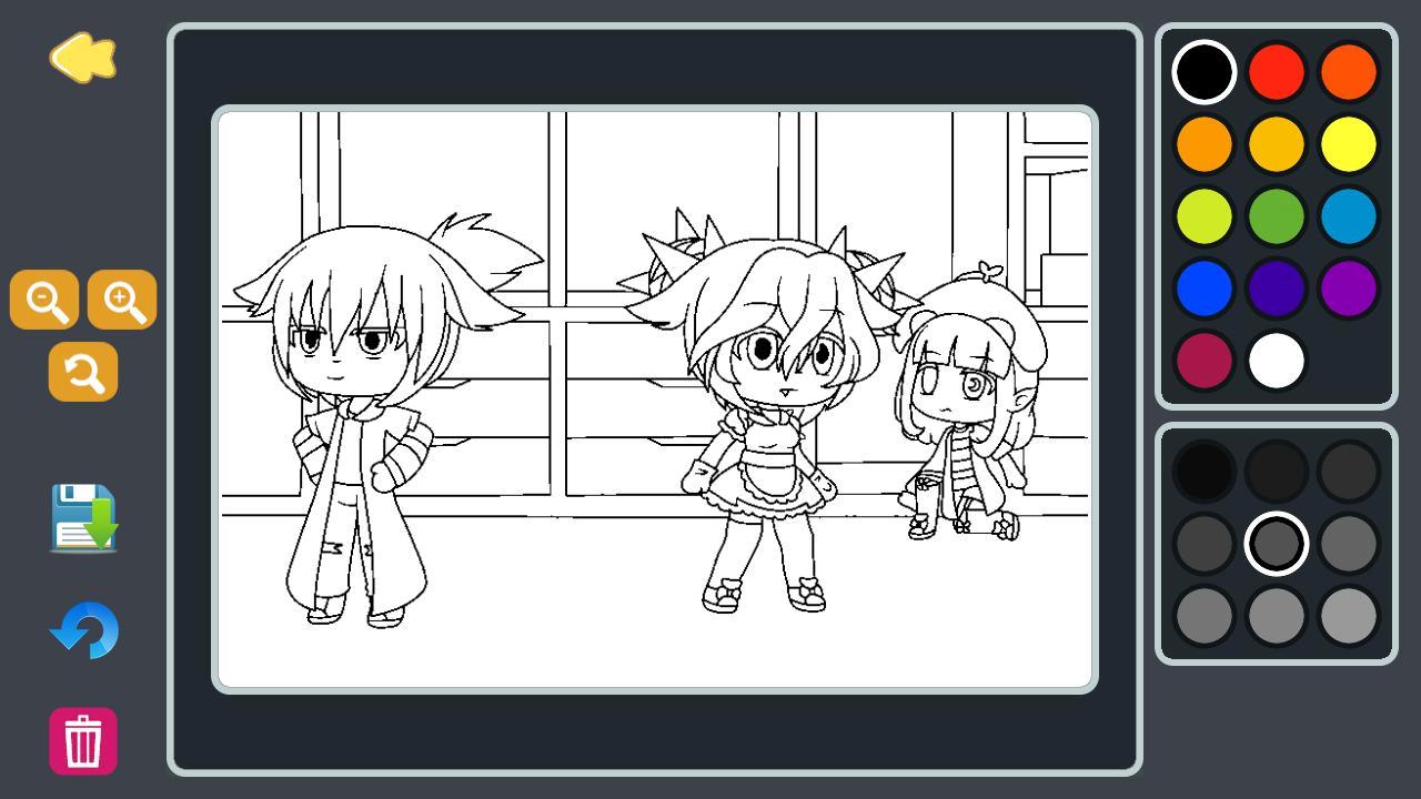 Coloring Gacha Life screenshot