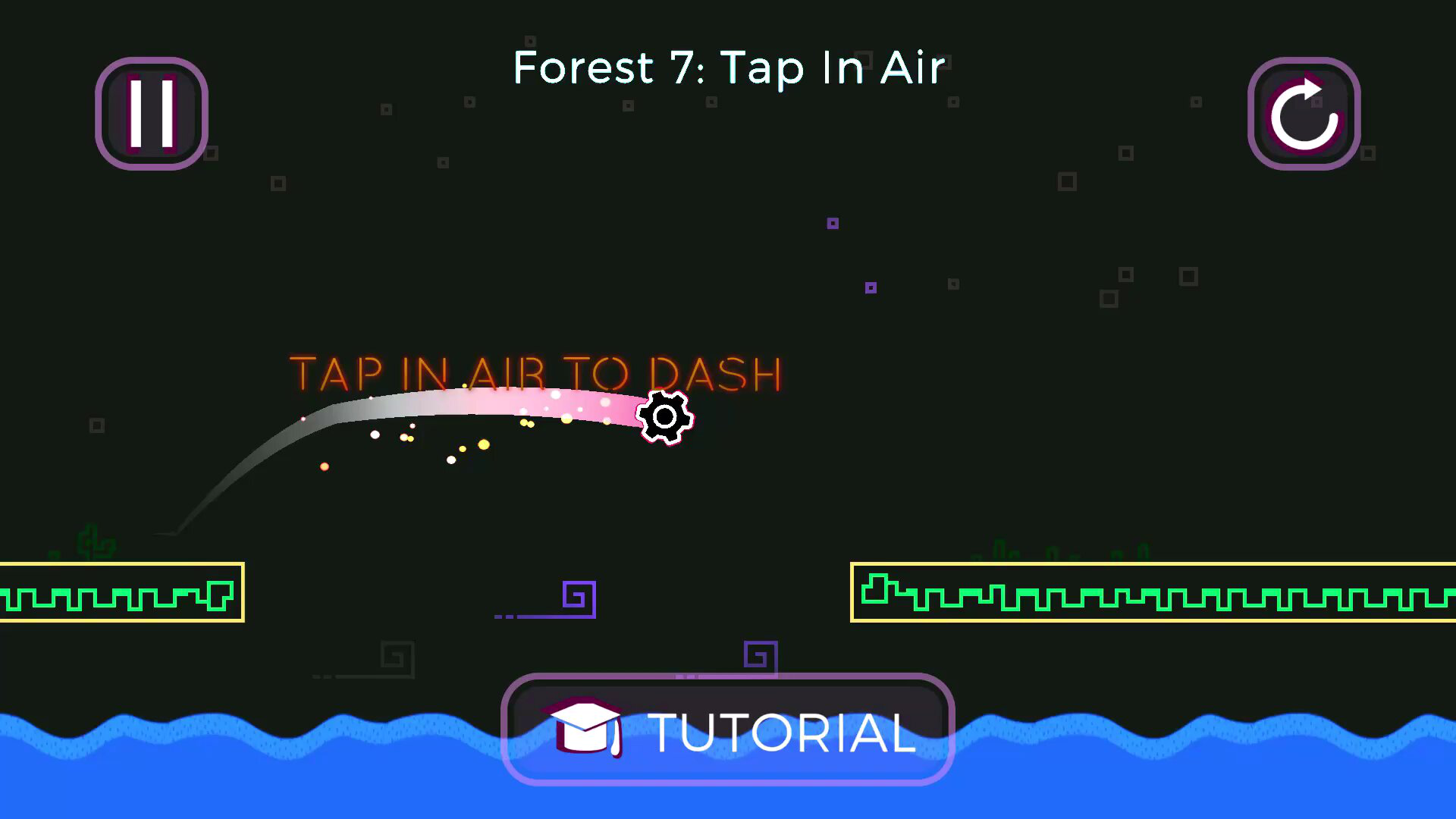 Neon gear runner screenshot