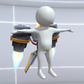 Stickman Jetpack Spiel