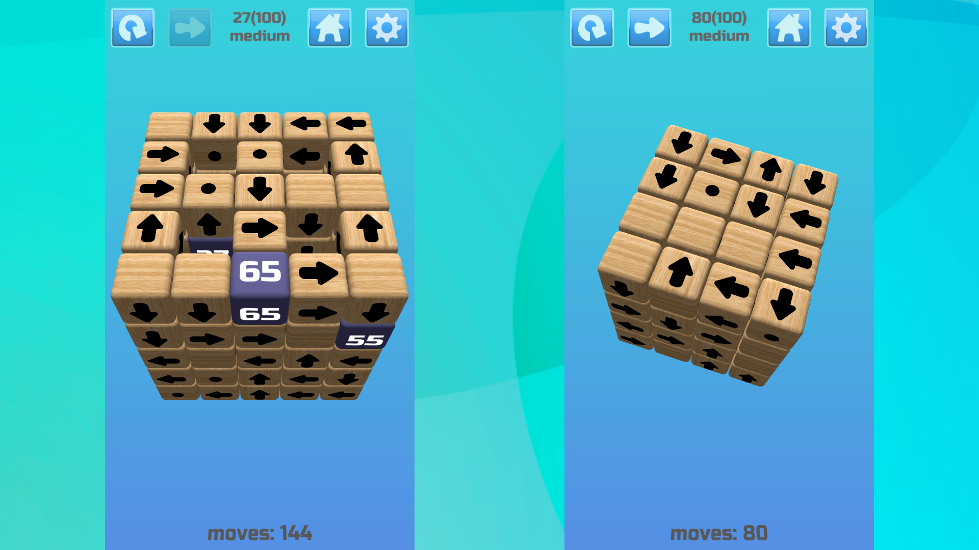 Tap Away 3D Puzzle screenshot