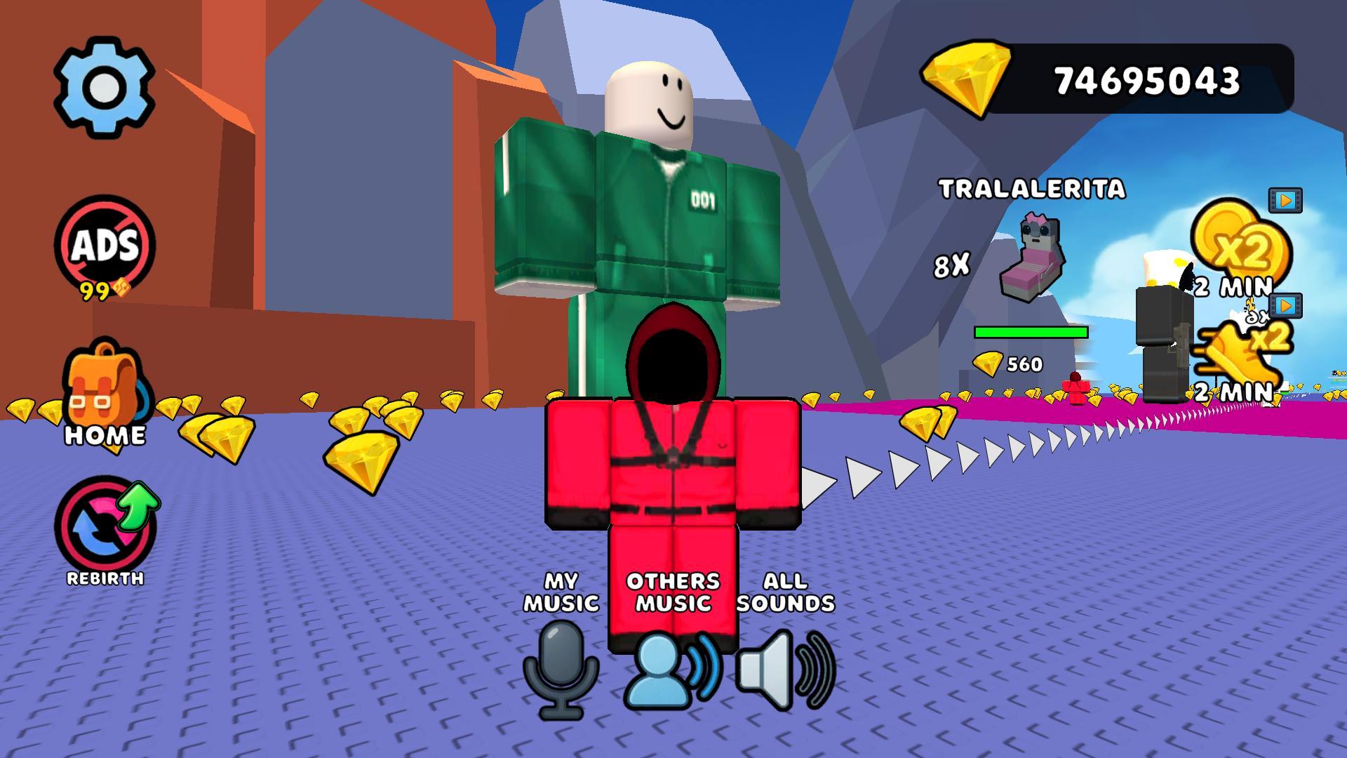 My Singing Squid! Obby Squid Game +1 3D Simulator screenshot