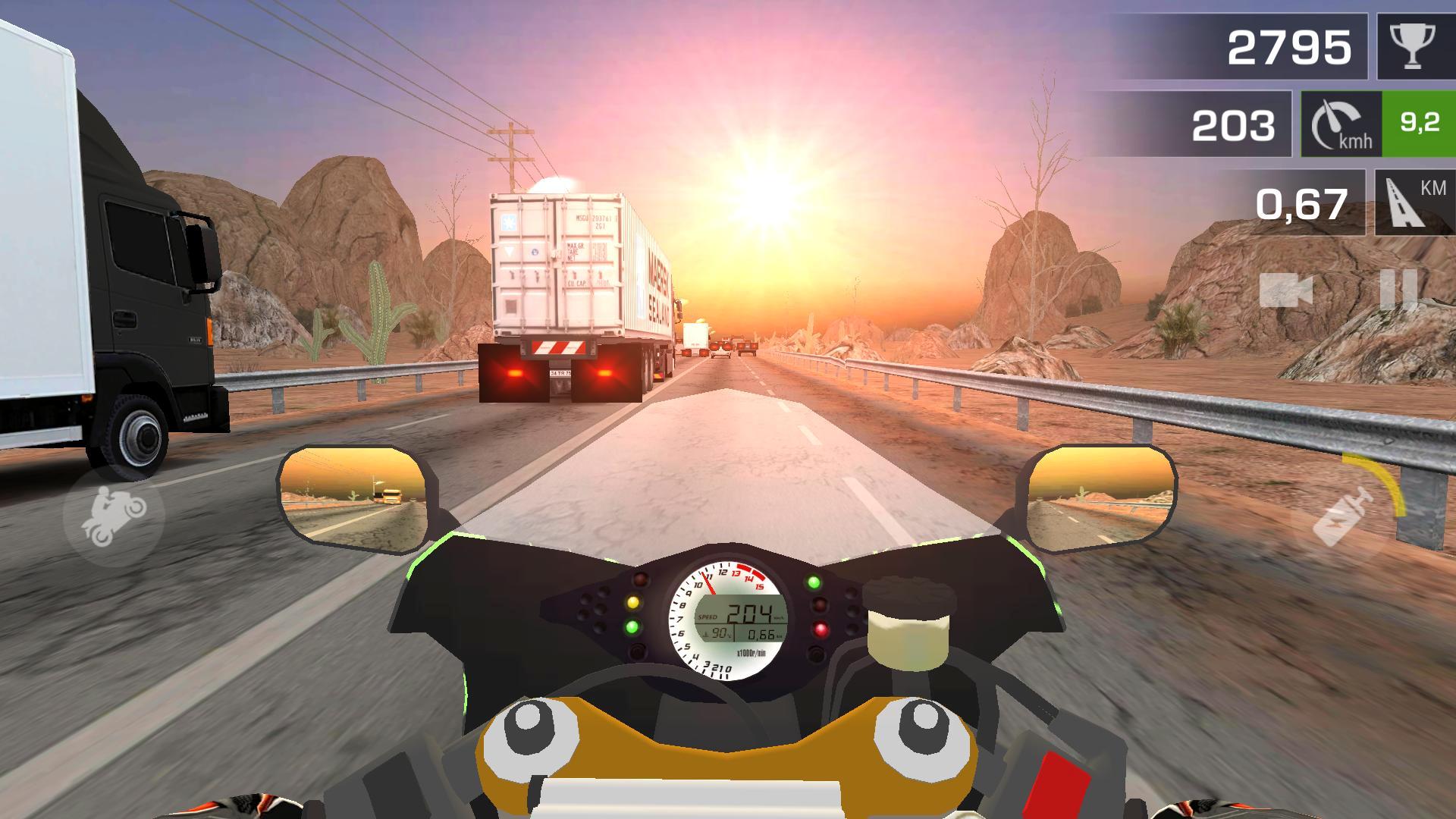 Moto Traffic Racing 3D screenshot