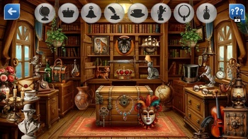 Hidden Object: Miss Holmes and her cat