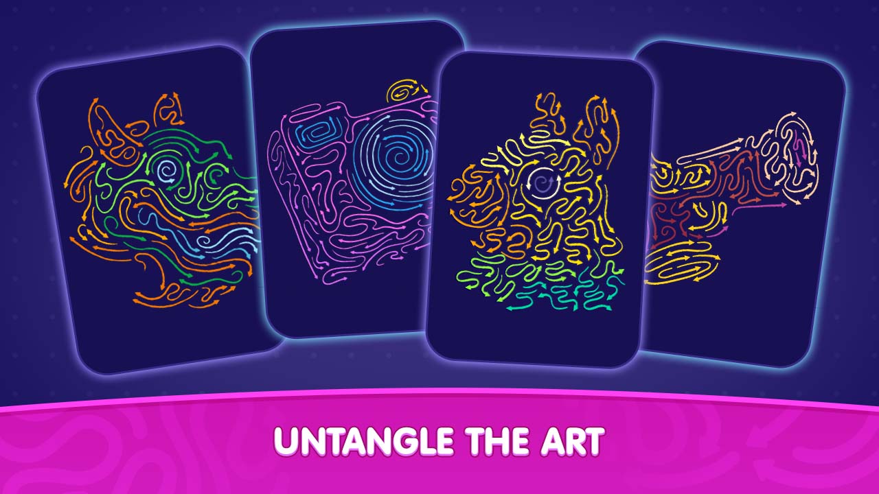 Tap Away Arrow Art screenshot
