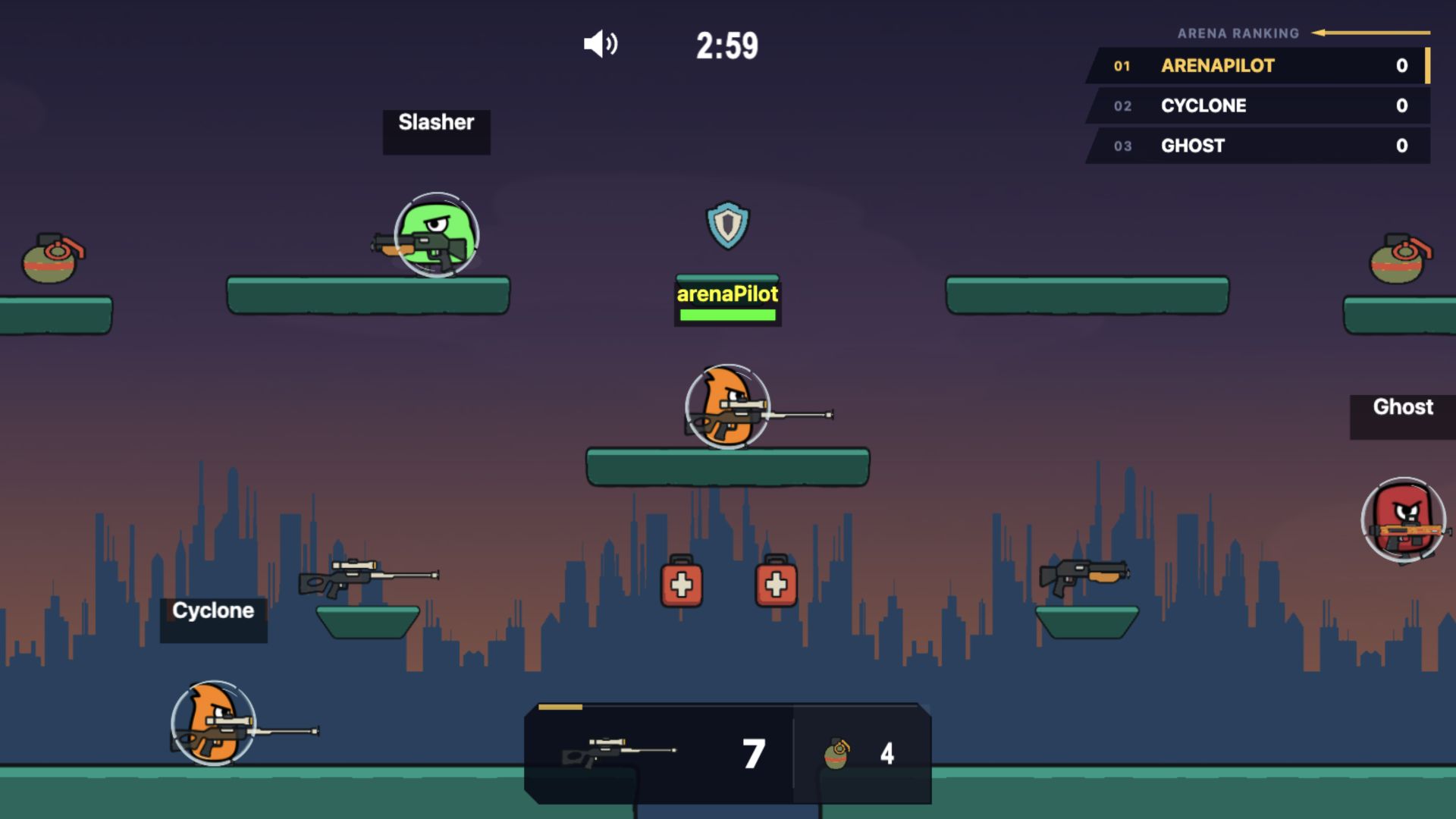 Shooter 2D Online — screenshot 2