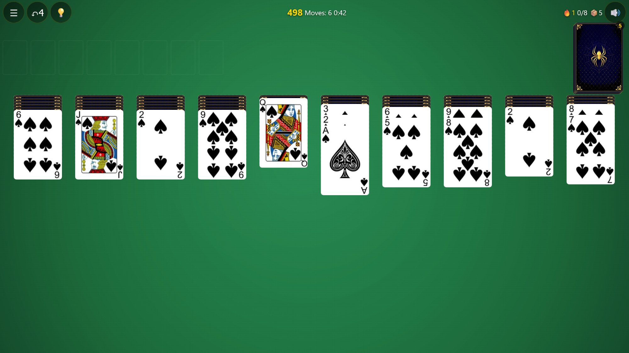 Spider Solitaire Master — screenshot 1