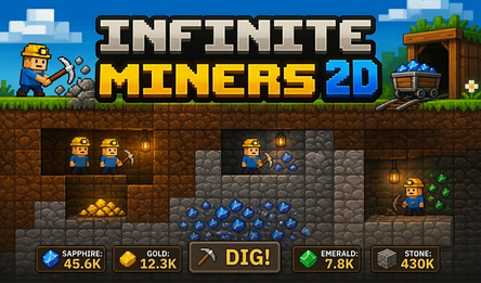 Infinite Miners 2D
