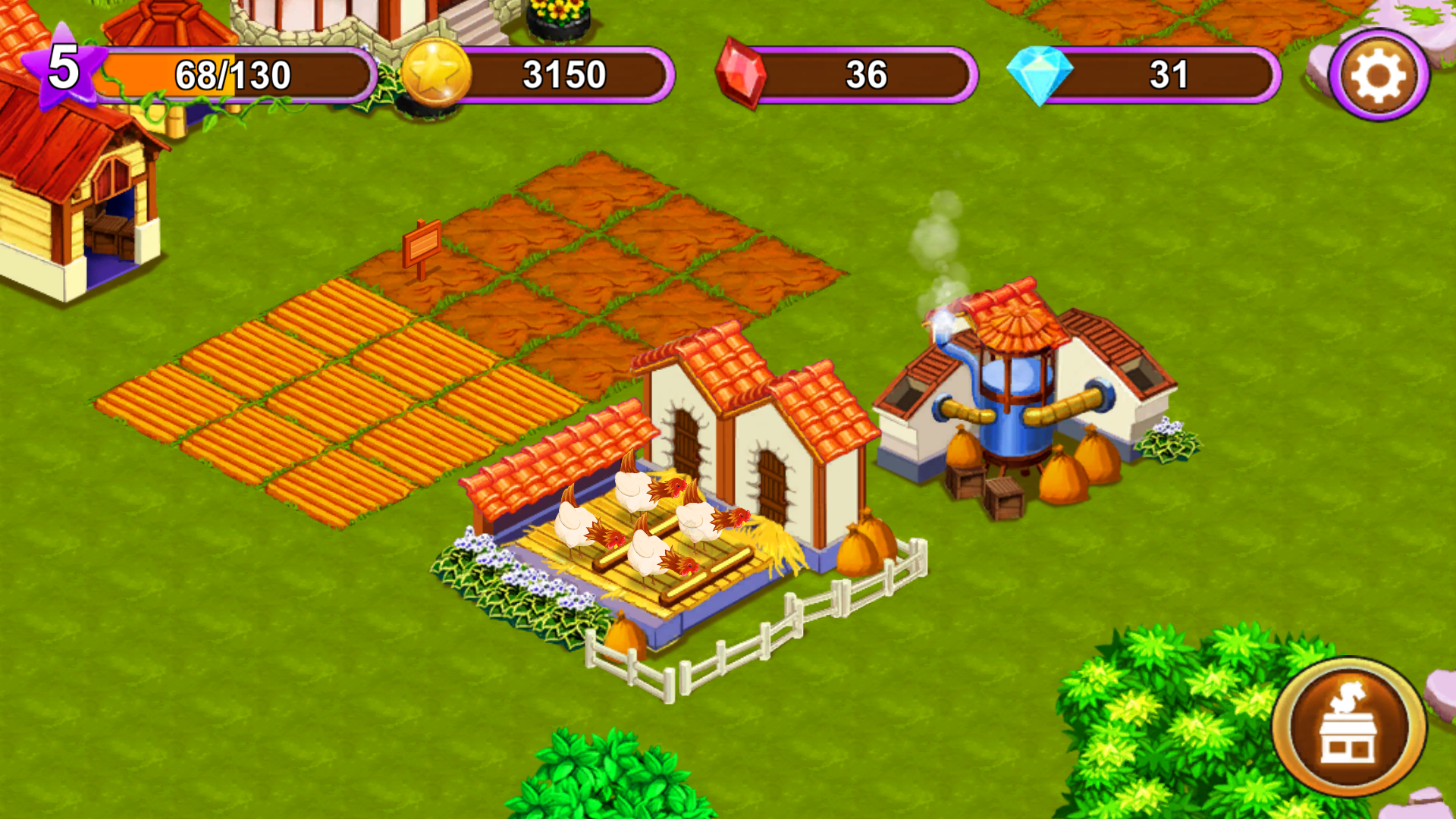 Your own cozy farm screenshot