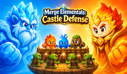 Merge Elementals: Castle Defense