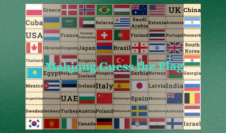 Mahjong Guess the Flag
