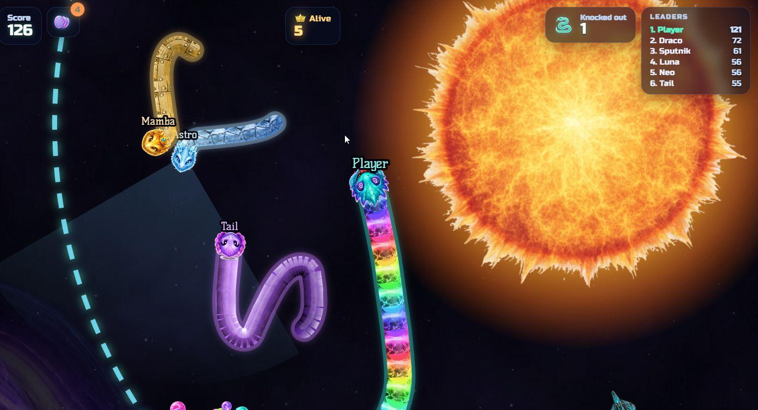 COSMOSNAKE: Meteor Devourer screenshot