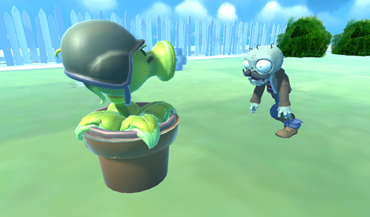 Plants vs Zombie 3D: Shooter