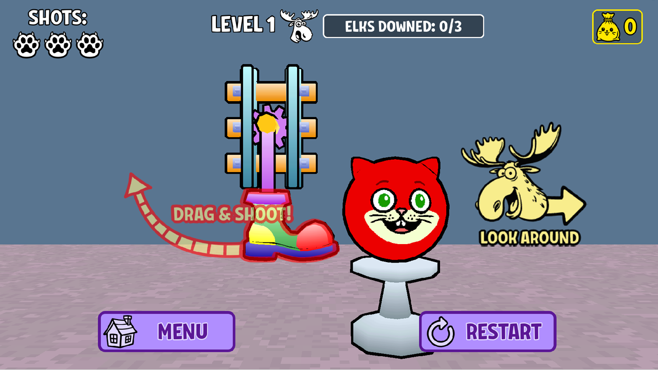 Launch Fat Cat 3D — screenshot 1