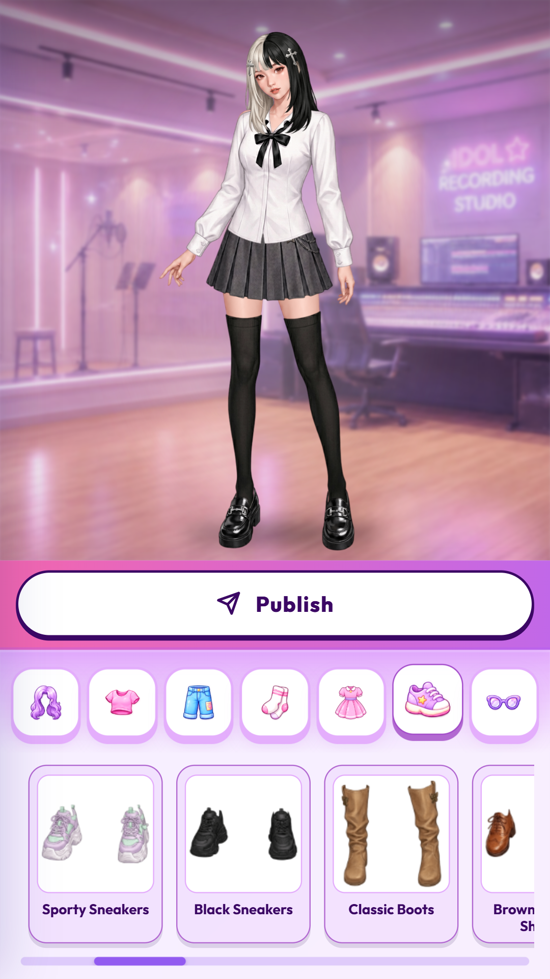 K-Pop Star: Dress Up screenshot 8