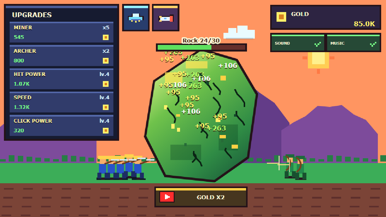 Gold Rock - Clicker — screenshot 3