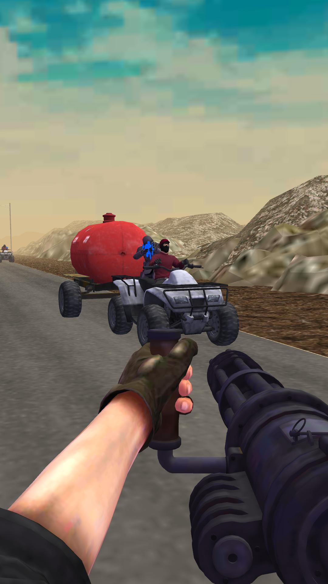 Godfather Road Chase: Realistic Shooter Guns screenshot 10