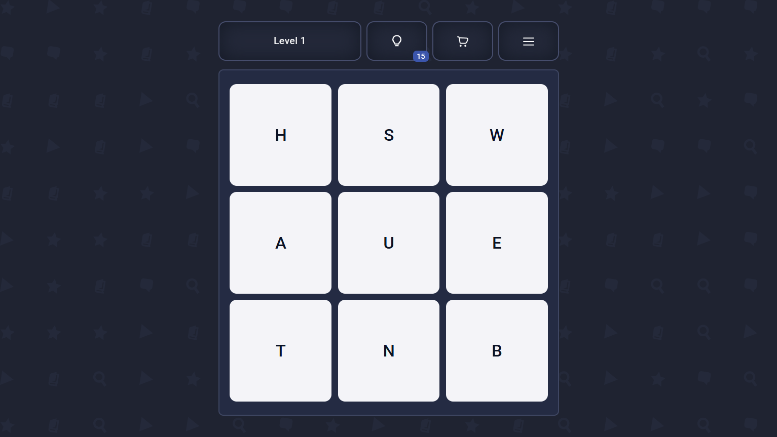 Fillwords: Word Master screenshot