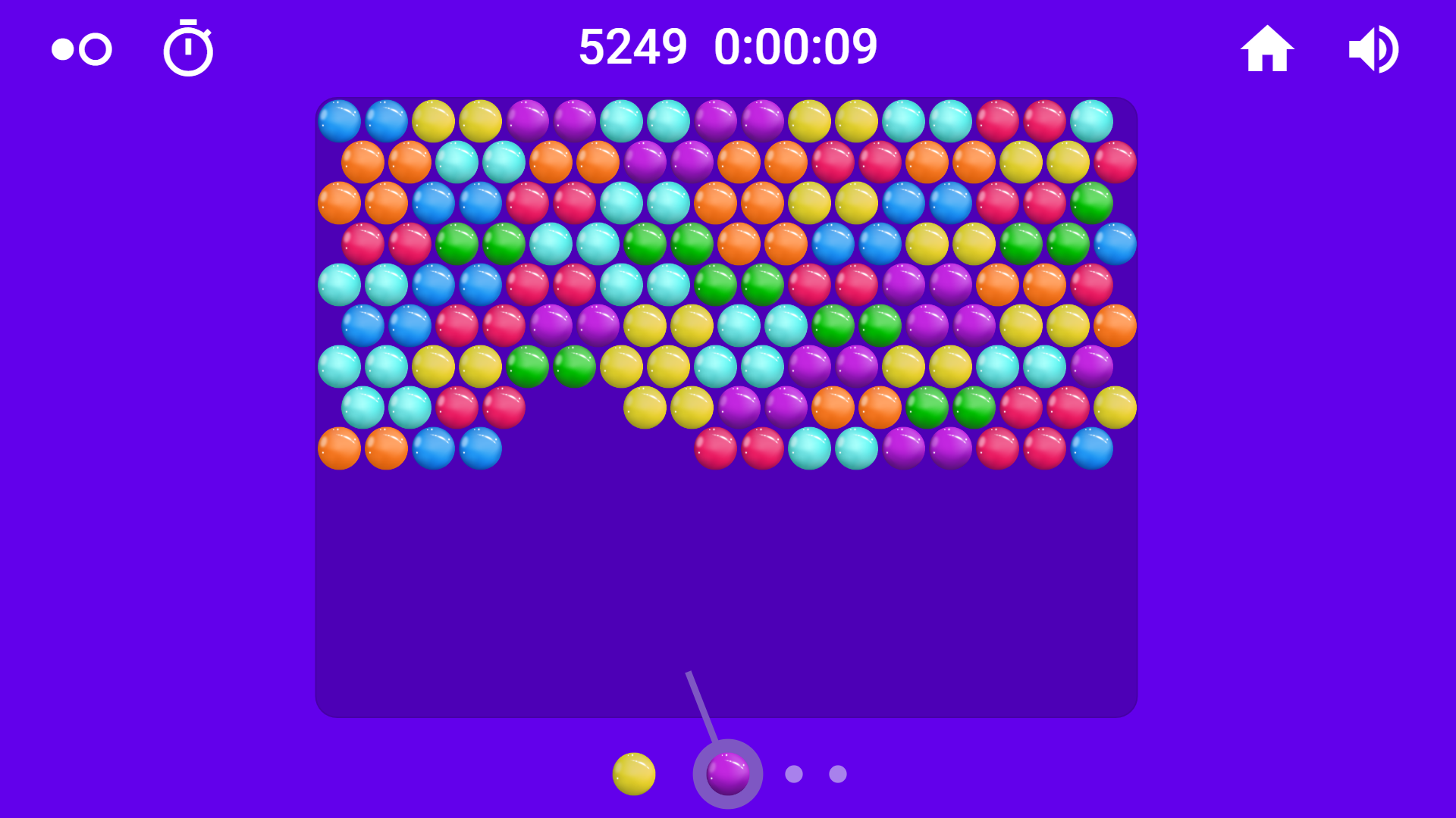 Bubble screenshot