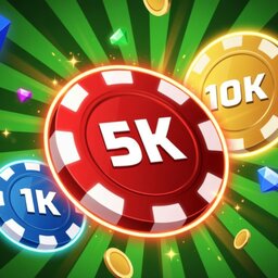 Connect The Poker Chips. Get to 10,000!