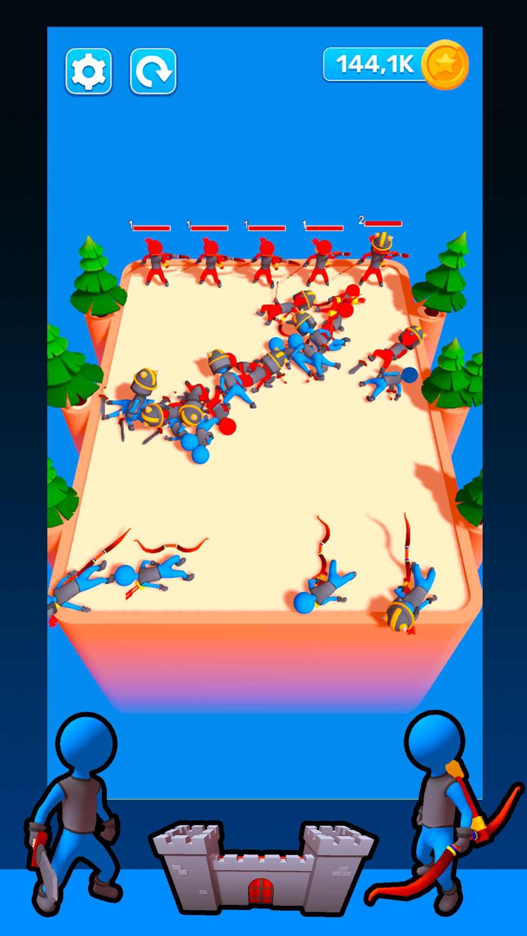Merge of the Knight Army screenshot 13