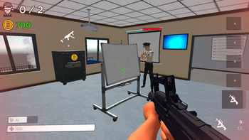 Bank robbery: Escape