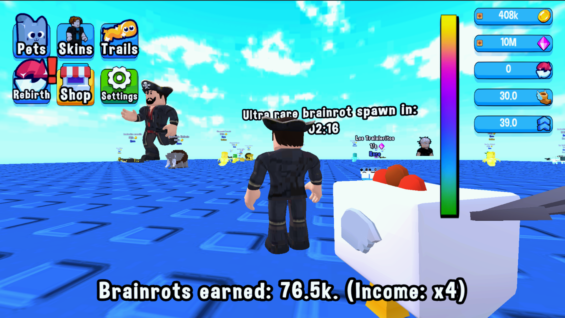 Obby Brainrot: Grow Beanstalk For Memes! — screenshot 6