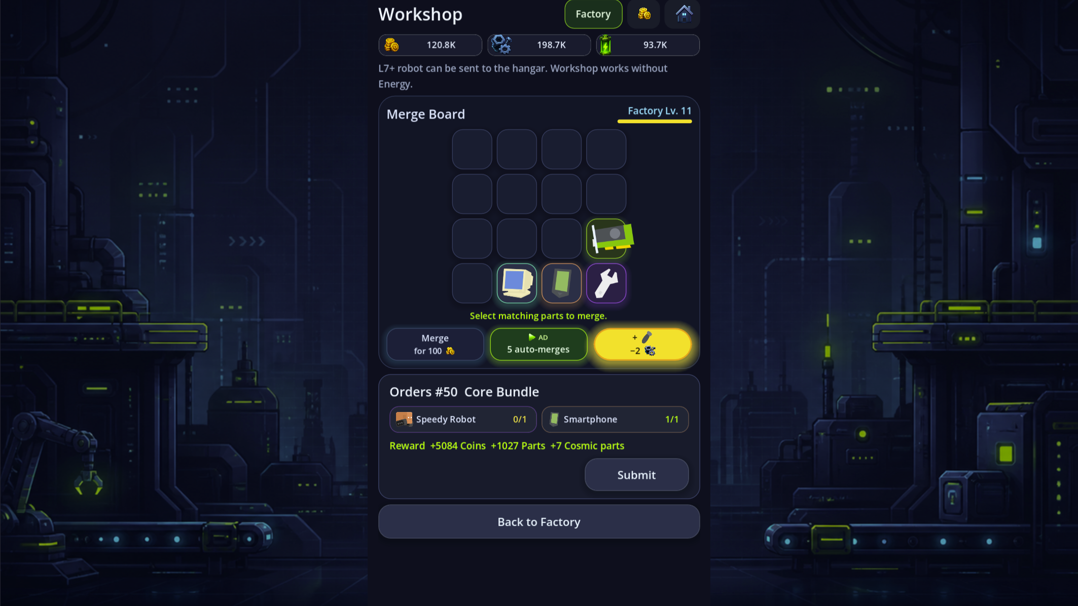 Robo Factory: Rocket — screenshot 2