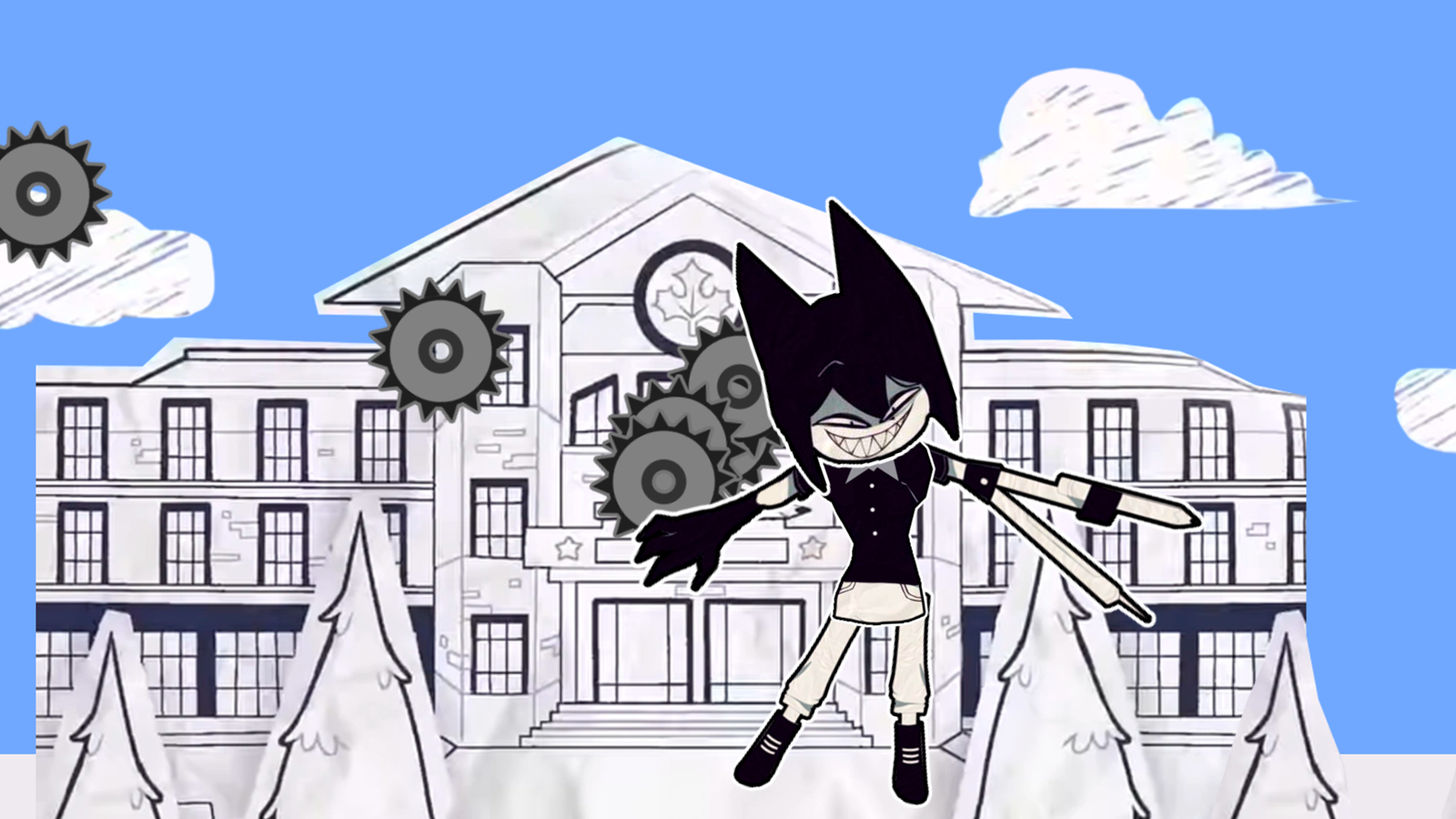 Paper School: Miss Circle Playground Ragdoll screenshot