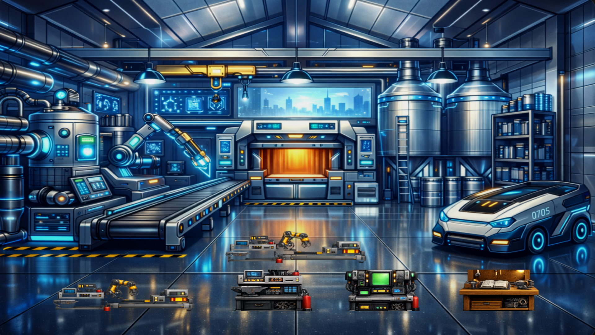 Factory from scratch — screenshot 1