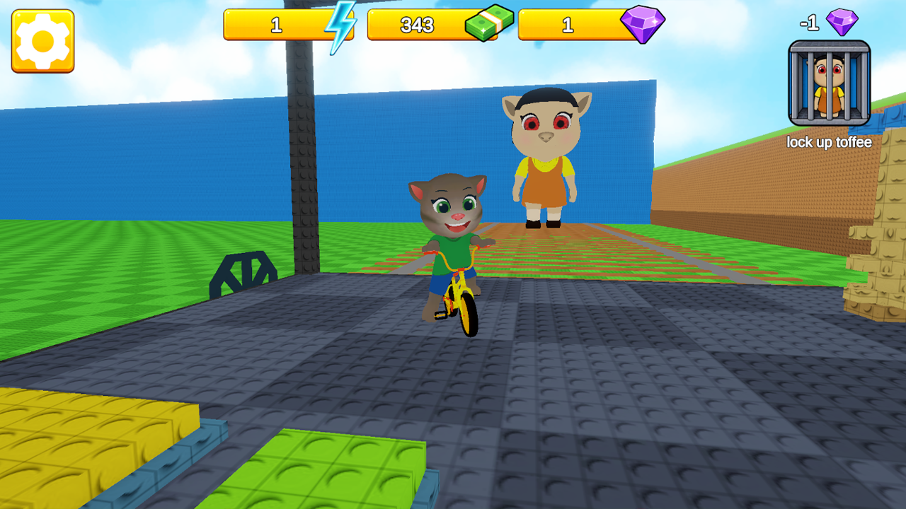 Cat Run Train! — screenshot 1